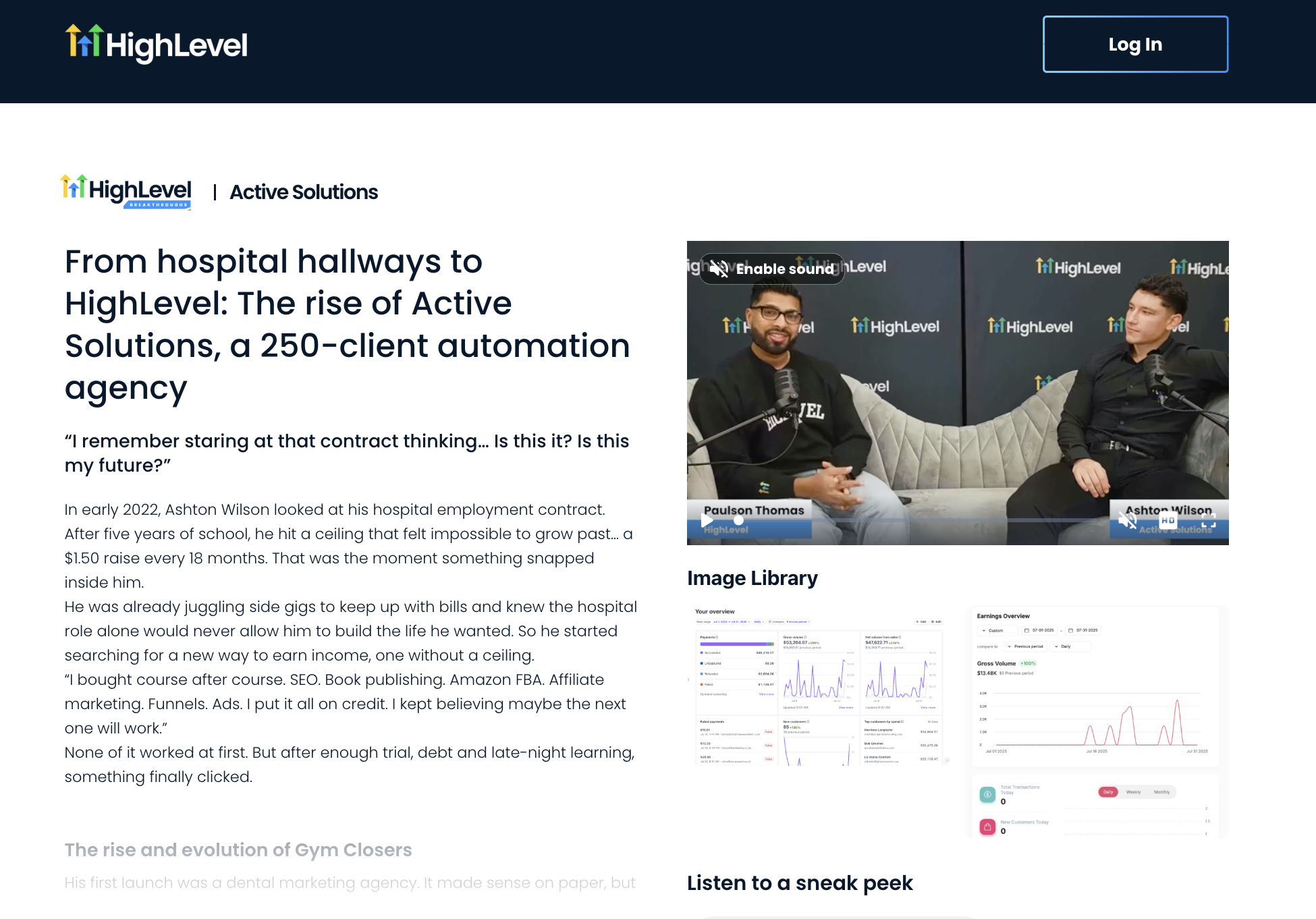 Published source visual for Active Solutions / CRM automation agency
