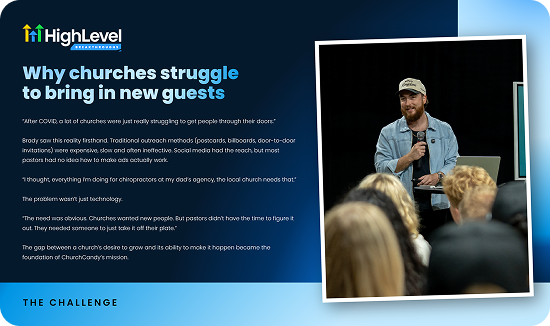 Published source visual for ChurchCandy / Church growth agency